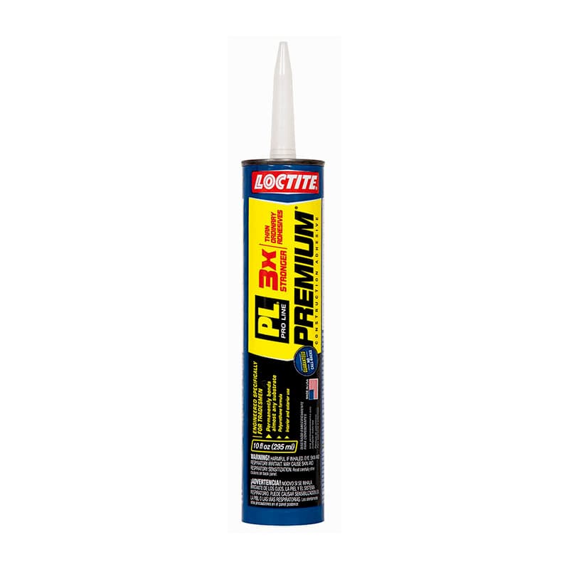 Loctite Premium 3x Multi-Purpose Polyurethane Construction Adhesive Pro-Line, 10 oz