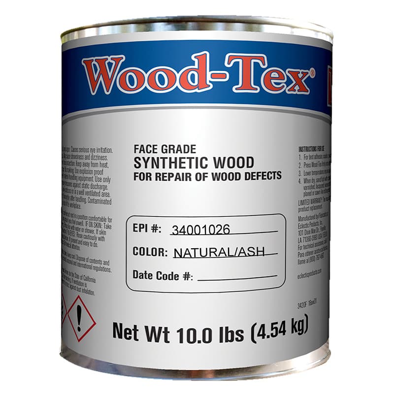 Wood Fillers Resin Based - Natural, 1 Gallon