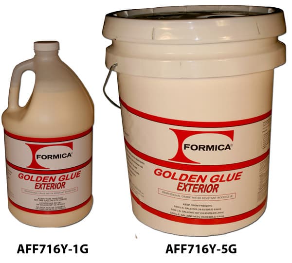 Formica Golden Glue- Exterior Professional Wood Glues, 1 Gallon