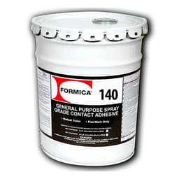 F140 Premium Brush Roll Grade Bulk Contact Adhesive, Clear, 5 Gallon Pail