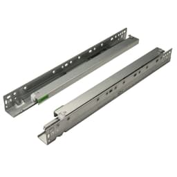 Salice Futura 21" Soft-Close Full Extension Undermount Drawer Slide, Zinc - A7555/533 CP6