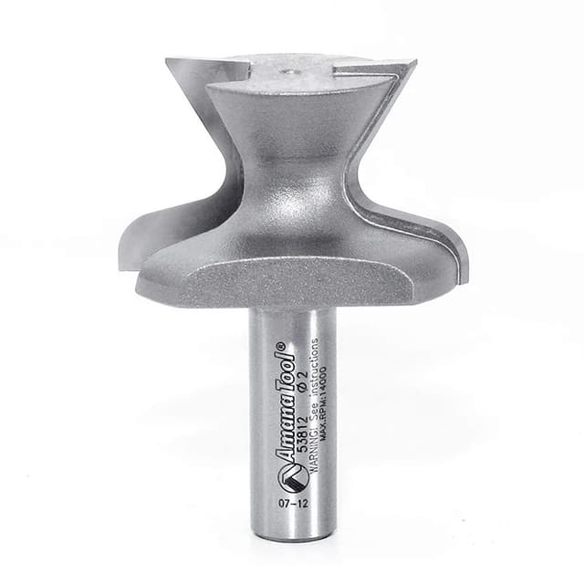 Amana Cabinet-joinery Finger Grip Drawer Pull Door Lip Profiling Router Bit, 53812
