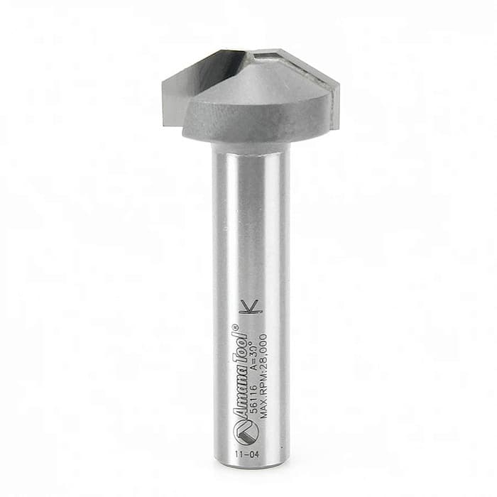 Raised panel router bit 1-1/8 in dia 1/2 in shank