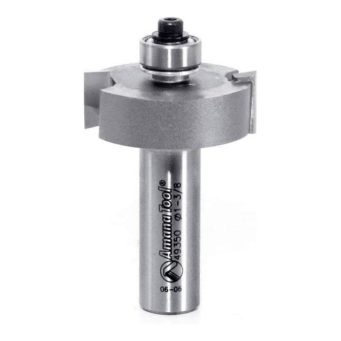 1-3/8" x 2-3/8" Multi-Rabbet Bit, 2-Flute, 1/2" Shank