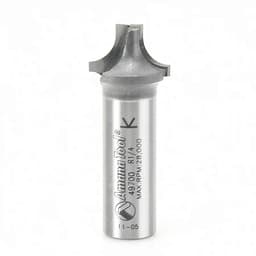 3/4" x 1/4" Radius Plunging Round Over Bit, 2-Flute, 1/2" Shank