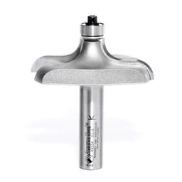 2-1/2" x 2-3/4" x 3/8" Radius Table Edge Ogee Router Bit, 2-Flute, 1/2" Shank