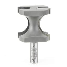 2" x 5/8" Radius Bull Nose Router Bit, 2-Flute, 1/2" Shank
