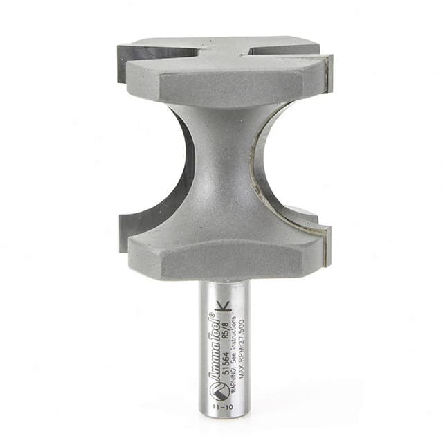 Amana Edge Forming Bullnose Profiling Router Bit, 51564