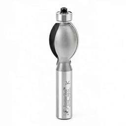 Edge Forming Edge Fluting with Ball Bearing Guide 2-Flute, 3/4" Radius, 7/8" Dia, 1" Height, 1/2" Shank