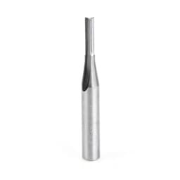 Plastic cutting router bit, 1/8 x 2, 1/4 shank