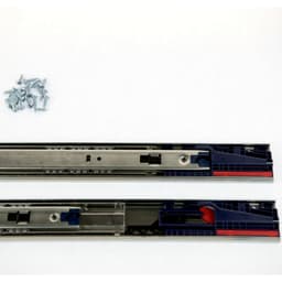 Face Frame Bracket for 8400 Series Slides, Front Mount, Zinc