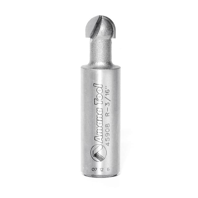 Amana Surface Forming Core Box Profiling Router Bit
