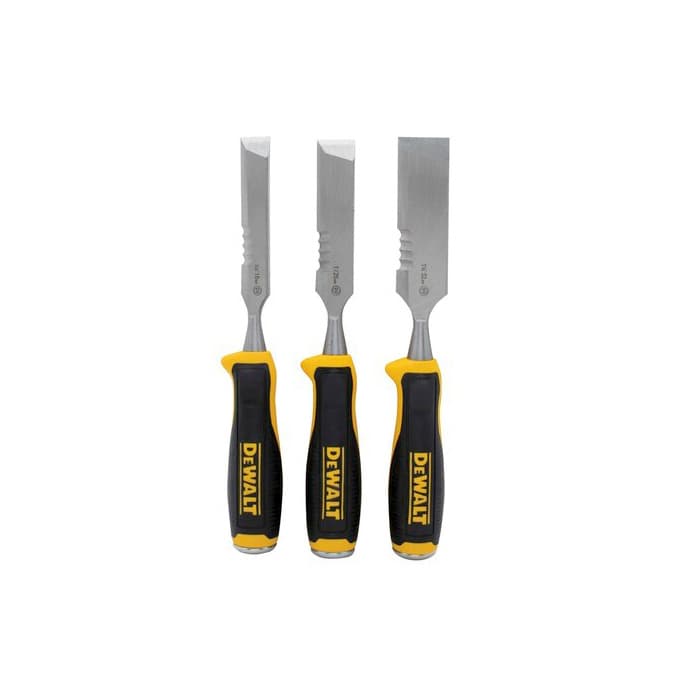 Wood Chisel Set, 3 Piece Side Strike - Dewalt DWHT16148