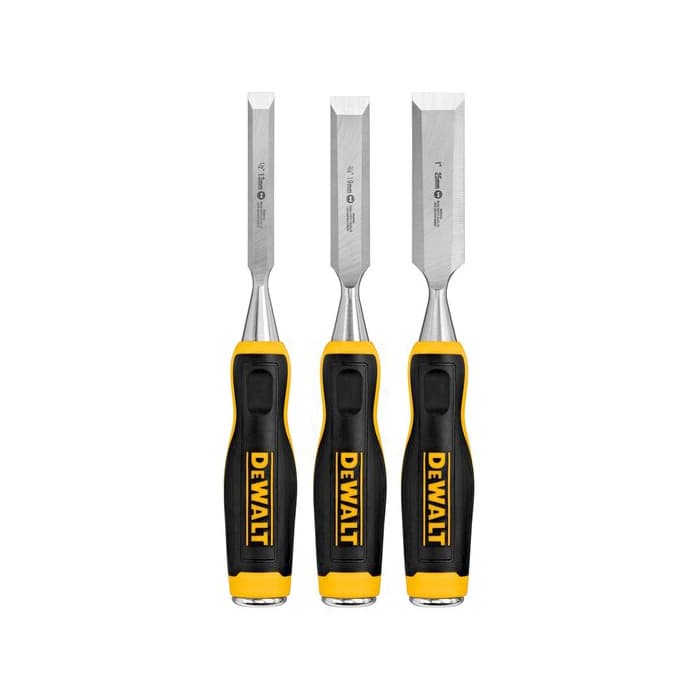 Wood Chisel Set, 3 Piece - Dewalt DWHT16862