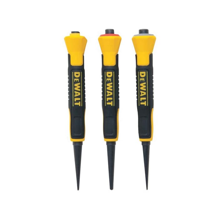 Nail Set, 3 Piece - Dewalt DWHT58018