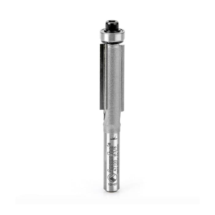 1/2" x 2" Flush Trim Bit, 3-Flute, 1/4" Shank