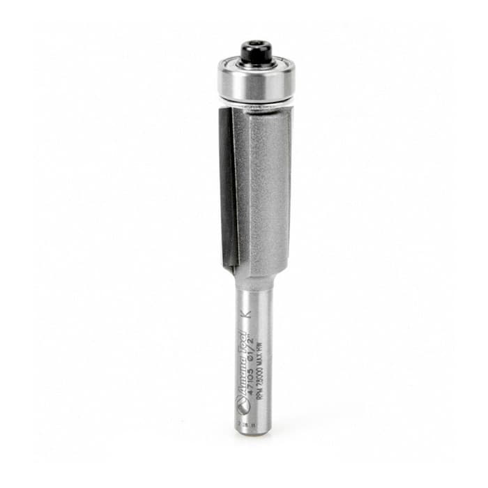 Dynabit™ 3/4" x 2-1/4" Flush Helix Trim Bit, 2-Flute, 1/4" Shank