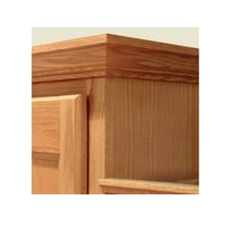 Accessory Match, Inc. 96"W Warmwood Crown Molding, - CSMWW