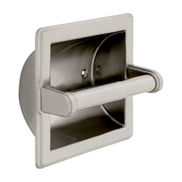 Jamestown Series Toilet Paper Holders, Recessed 3-3/4" Center to Center Satin Nickel