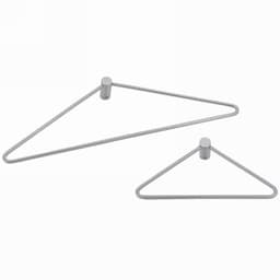 213mm DST Single Towel Hanger, Satin Stainless Steel