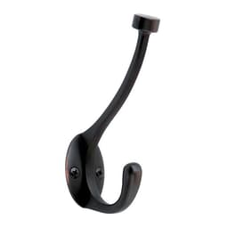 5-1/2" x 5-1/2" Pilltop Coat/Hat Hook, Oil-Rubbed Bronze Finish