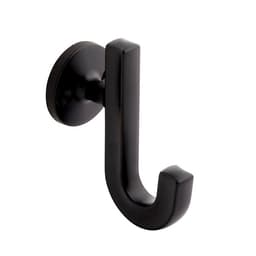 PRO LUXE Series, Hook 1-1/8" Center-to-Center, Matte Black Finish, 3-5/8"L