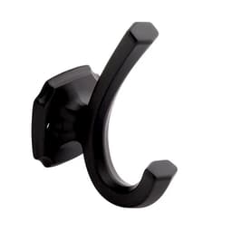 Coat and Hat Hook, 3-1/2 in (89 mm) Length - Matte Black, Terrace by PRO Luxe | Matte Black