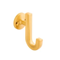 PRO LUXE PRO Luxe Series Brushed Golden Brass Hook, - SZ141BGB