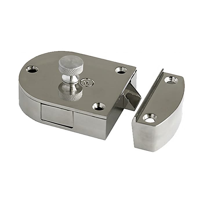 Secret Gate Latch Spray Aluminum Finish