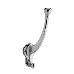 Coat and Hat Hook, 1-3/8 in (35 mm) Width - Aluminum, Ives | 044074134612