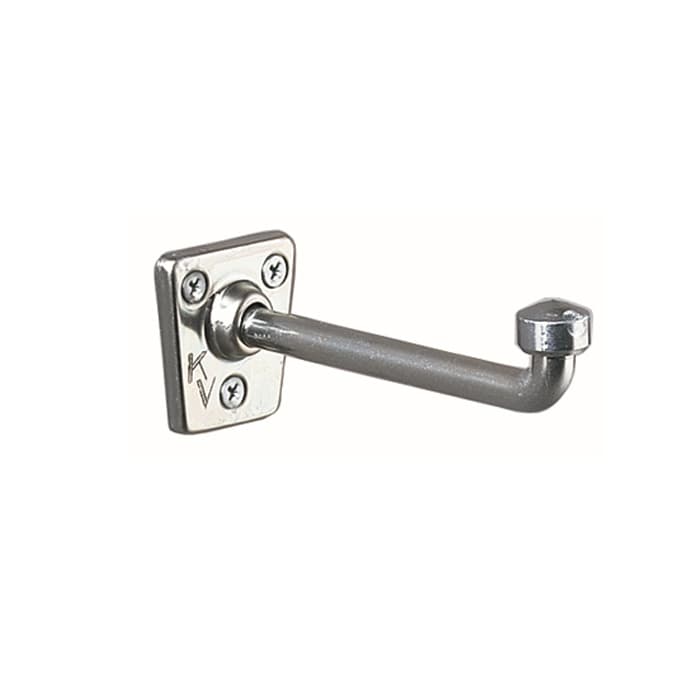 Utility Hooks, Single Prong RoHS Compliant Anochrome 5-1/2"