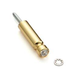 Vanity Hooks, 40 mm Single Prong, Stainless Steel Chrome