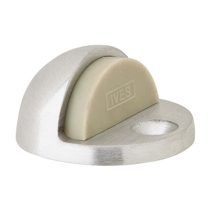 Door Stops, Dome Stops Aluminum, 2"