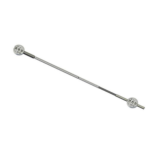 1524mm Concealed Door Straightener with Cover Cap Plain/Nickel (25/Box), DSR423-1524-25