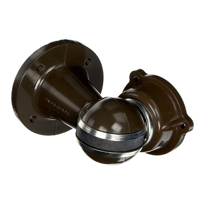 2-5/32" Diameter Magnetic Door Stop/Holder, Brown