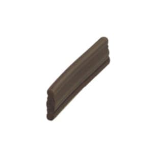 1/4" x 1" Snap-In Glide Track, White Finish