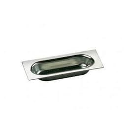 Steel Flush Door Pull 3/8" Depth