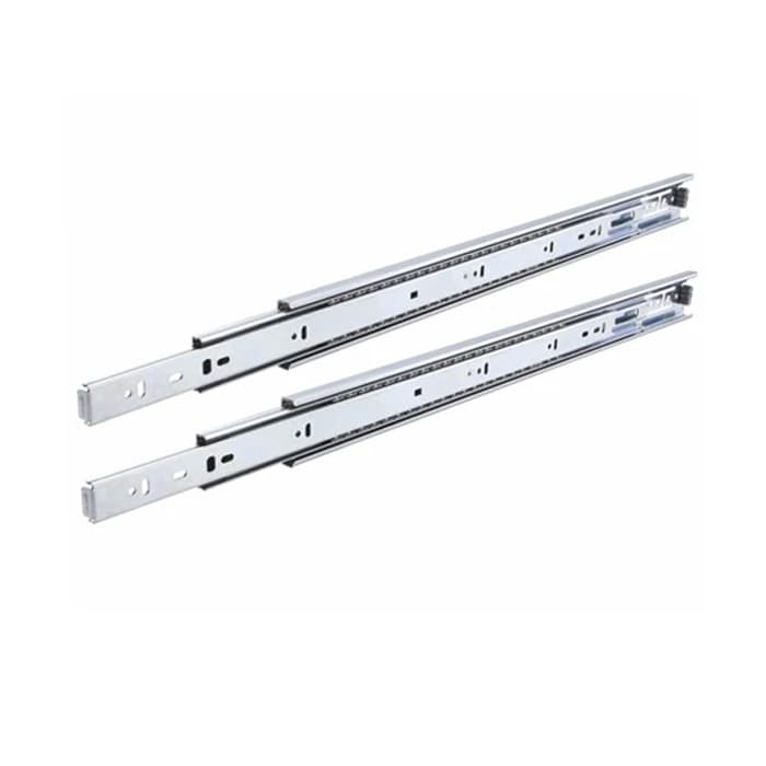 Pro Value Series 14" Full Extension Standard Ball Bearing Drawer Slide PRO 100 Series, Unhanded Side Mount Zinc  - PROPP100-14