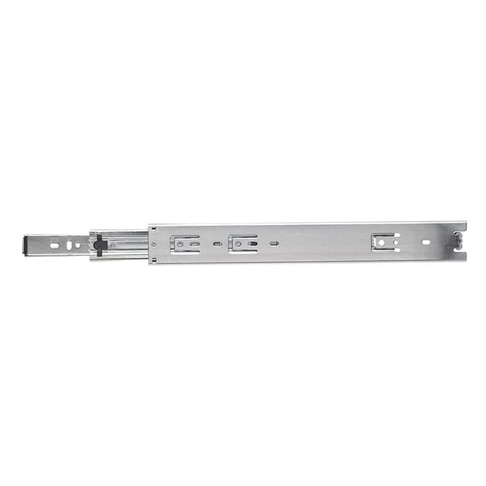 Hickory Hardware 16" Side Mount Full Extension 100 lb Ball Bearing Drawer Slide, Zinc, P1050/16-2C