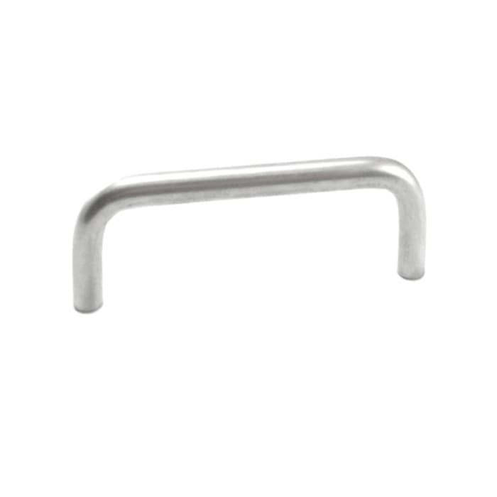 EPCO Wire Series 5-1/16" (128 mm) Center to Center Anodized Satin Clear Aluminum Pull, - MC404-128-A