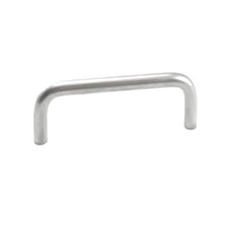 EPCO Wire Series 2-1/2" (64 mm) Center to Center Anodized Satin Clear Aluminum Pull, - MC404-64-A