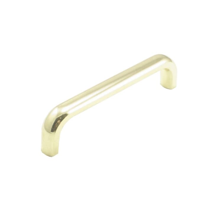 EPCO 3-3/4" (96 mm) Center to Center Polished Brass Pull, ZP402-96-PB