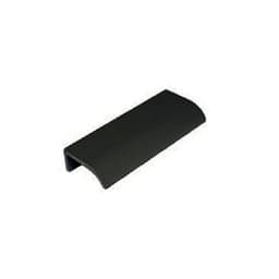 EPCO Edge Series 1" (25 mm) Center to Center Anodized Satin Black Tab Pull, - DP40-BL-1.5