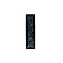 EPCO GP Series 2-13/16" (71 mm) Length Black Stick-On Pull, - GP17-BL