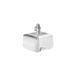 Shepherd Rigid Caster With 7/8" Plastic Wheel No Brake, Stem & Socket Mount 250lb Capacity - 9441