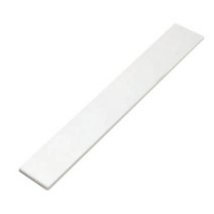 Closure Strip, Polished Aluminum 12'L, Polished Aluminum Anodized