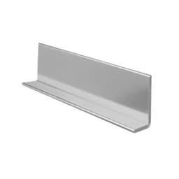 L-Channel, Polished Aluminum 12'L, Polished Aluminum Anodized