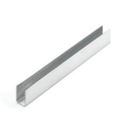 Edge Moulding Bright Annealed Stainless for 1/4" Glass