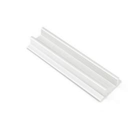 Double Track for 710-A Base, Aluminum 12' L, Satin Clear Anodized