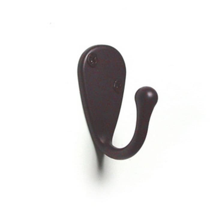 Coat and Hat Hook, 2-3/8" (60 mm) Length - Oil Rubbed Bronze, Epco | CH204-ORB